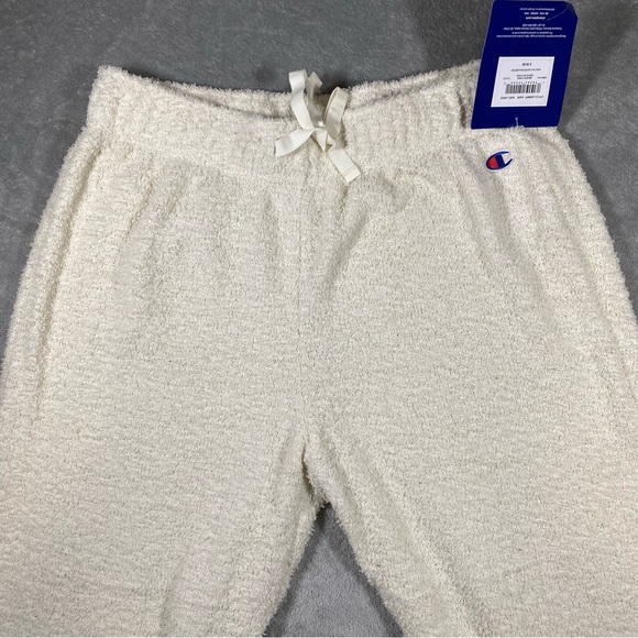 Champion Pants Women's Large Sleepwear Lounge Sherpa Textured Fleece Soft Cozy - Picture 9 of 11